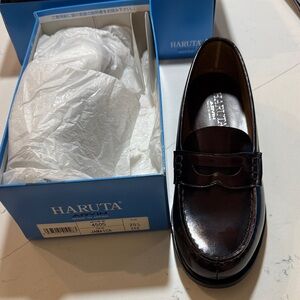 Women’s Dark Brown Penny Loafers - Classic Leather Flats